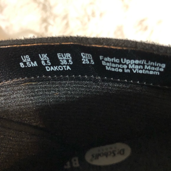 Dr Scholls Dakota suede lace up booties - Picture 8 of 8